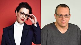 אודי הירש וגלית דיסטל אטבריאן, צילום: פייסבוק